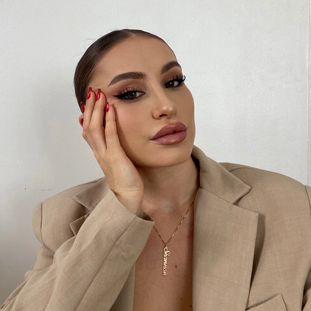 Multiple Name Pendants Necklace - 2