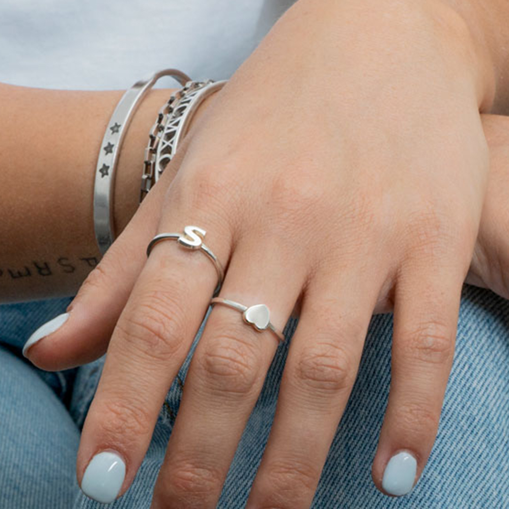 Stackable Initial Rings - 1