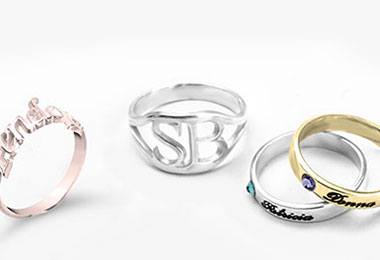 Personalised Rings