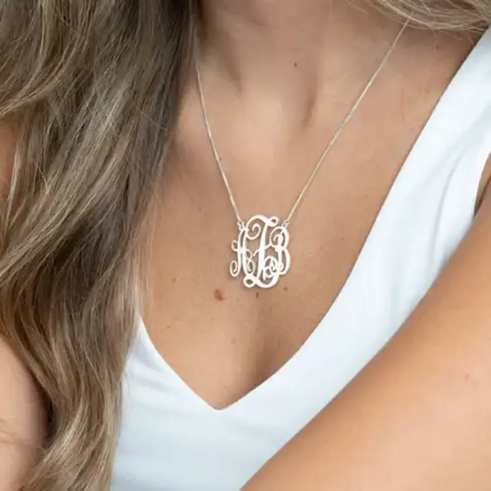 Personalised Monogram Necklaces