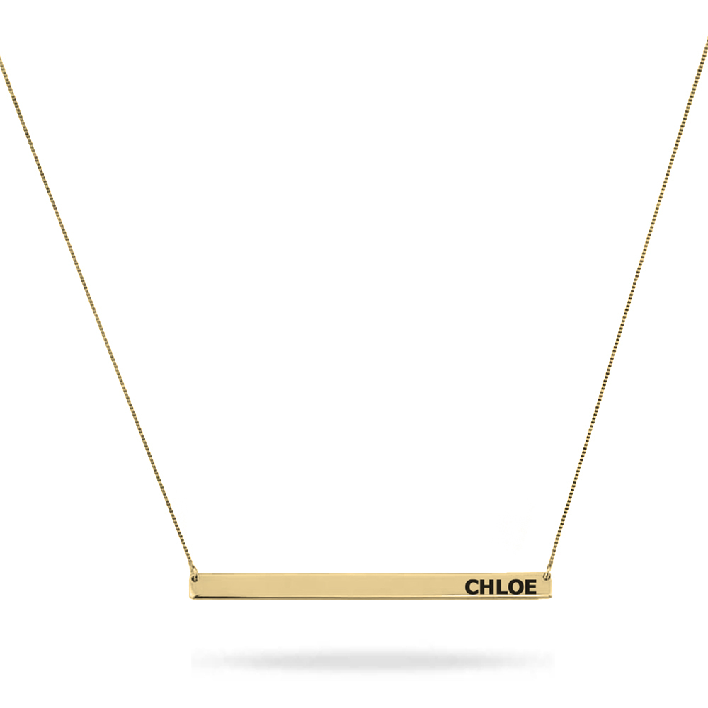 Skinny Bar Necklace
