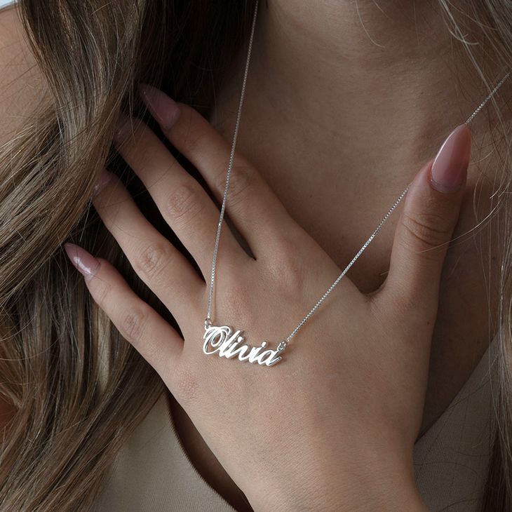 Classic Name Necklace - Picture 3