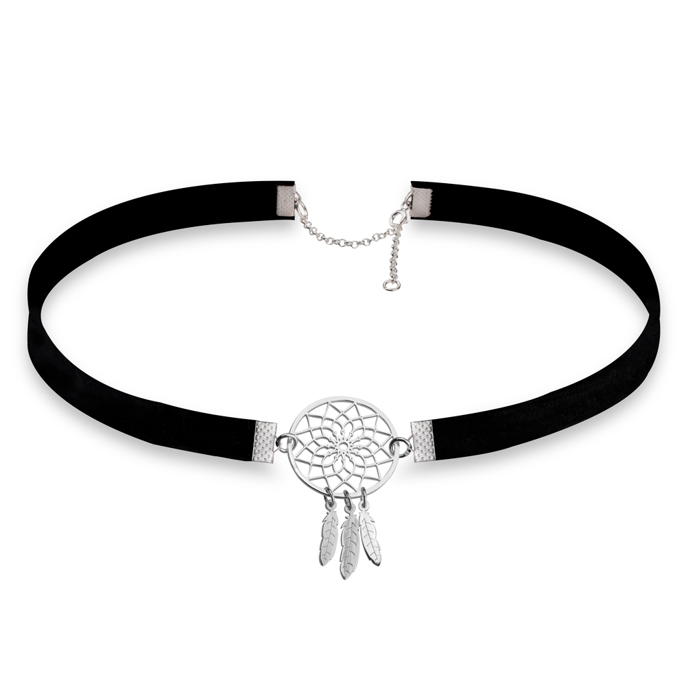 Dream Catcher Split Choker Necklace