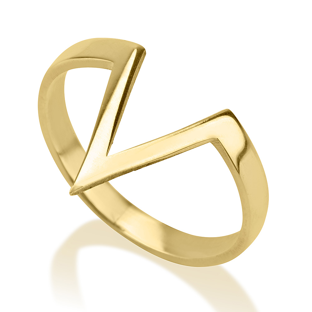 V Shaped Ring
