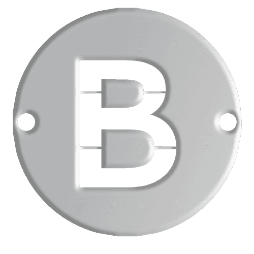 B Initial Pendant