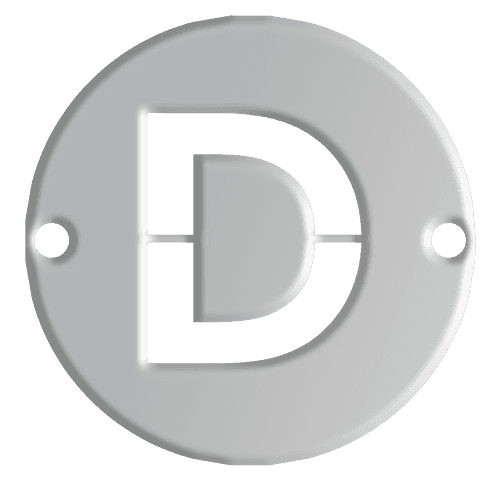 D Initial Pendant