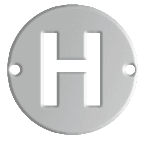 H Initial Pendant