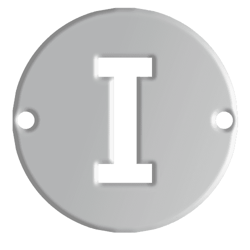 I Initial Pendant