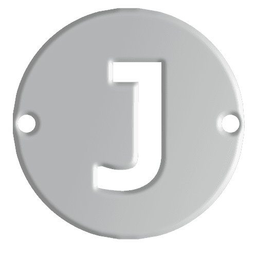 J Initial Pendant