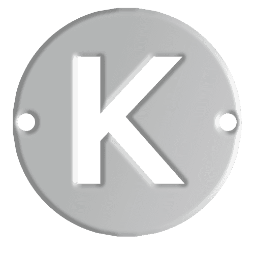 K Initial Pendant