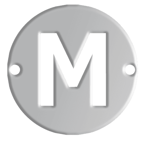 M Initial Pendant