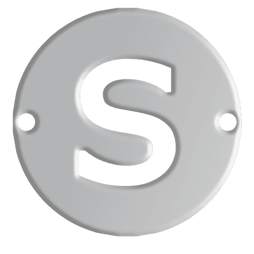 S Initial Pendant