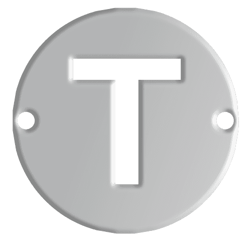 T Initial Pendant
