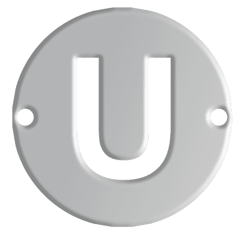 U Initial Pendant
