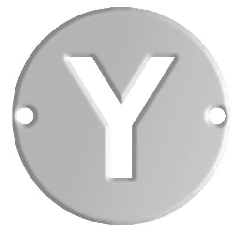 Y Initial Pendant