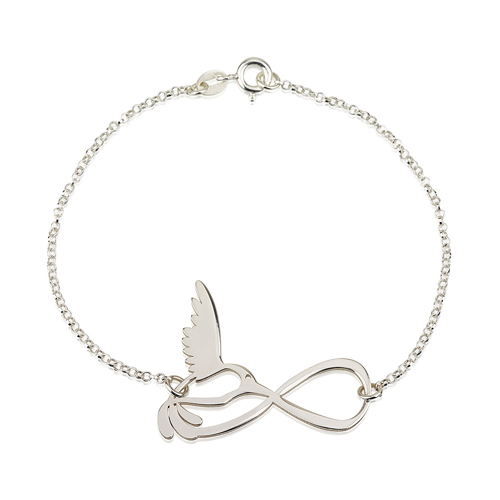 Infinity Bird Bracelet