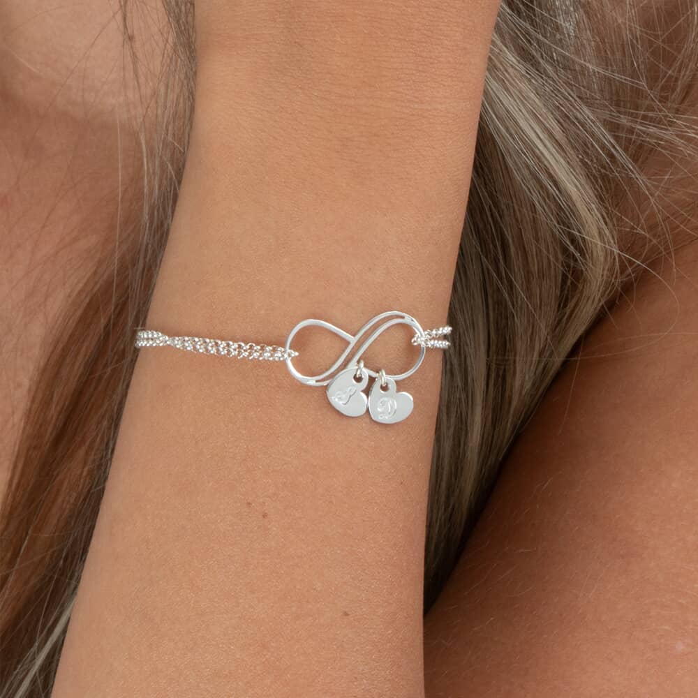 Personalised Infinity Bracelet