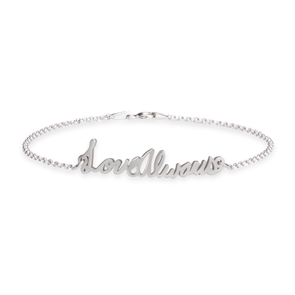 Personalised Signature Bracelet