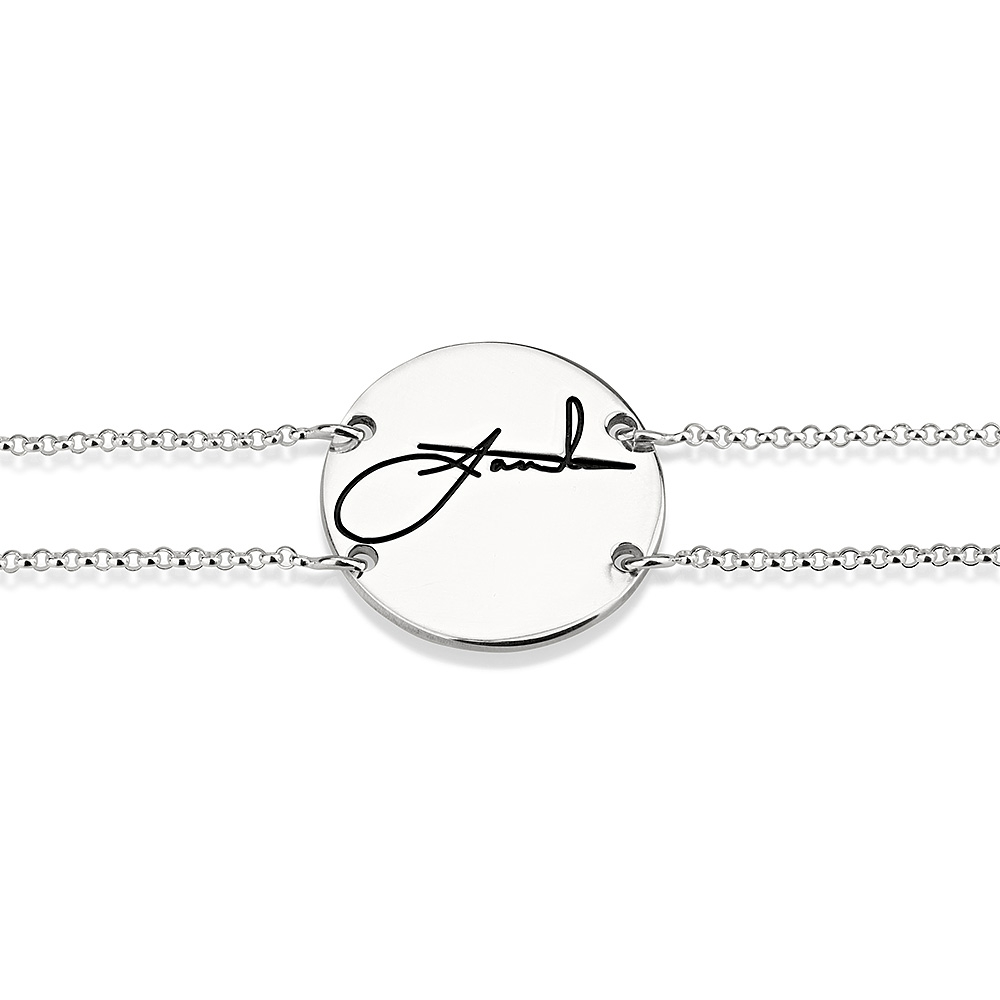 Circle Signature Bracelet