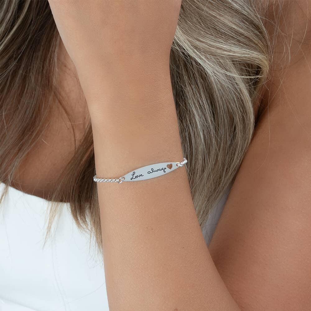 Signature Bracelet with Heart