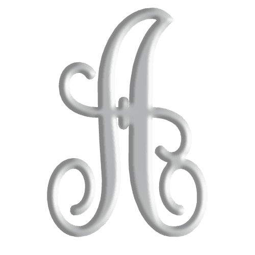 A Initial Pendant