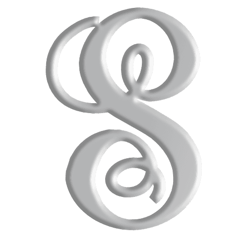 S Initial Pendant
