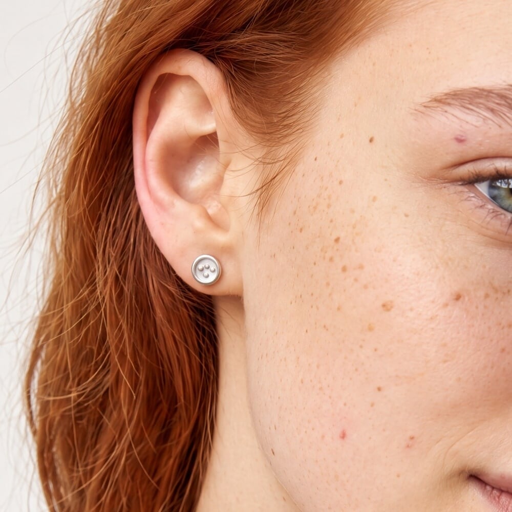 Braille Earrings