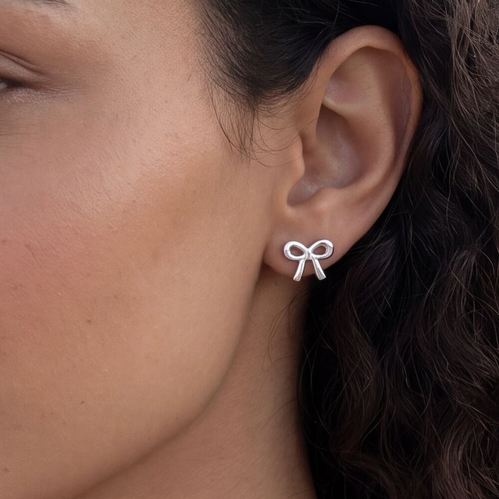 Bow Stud Earrings