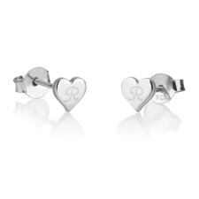 Heart Stud Earrings