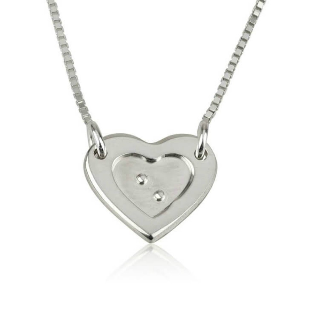 Braille Love Necklace