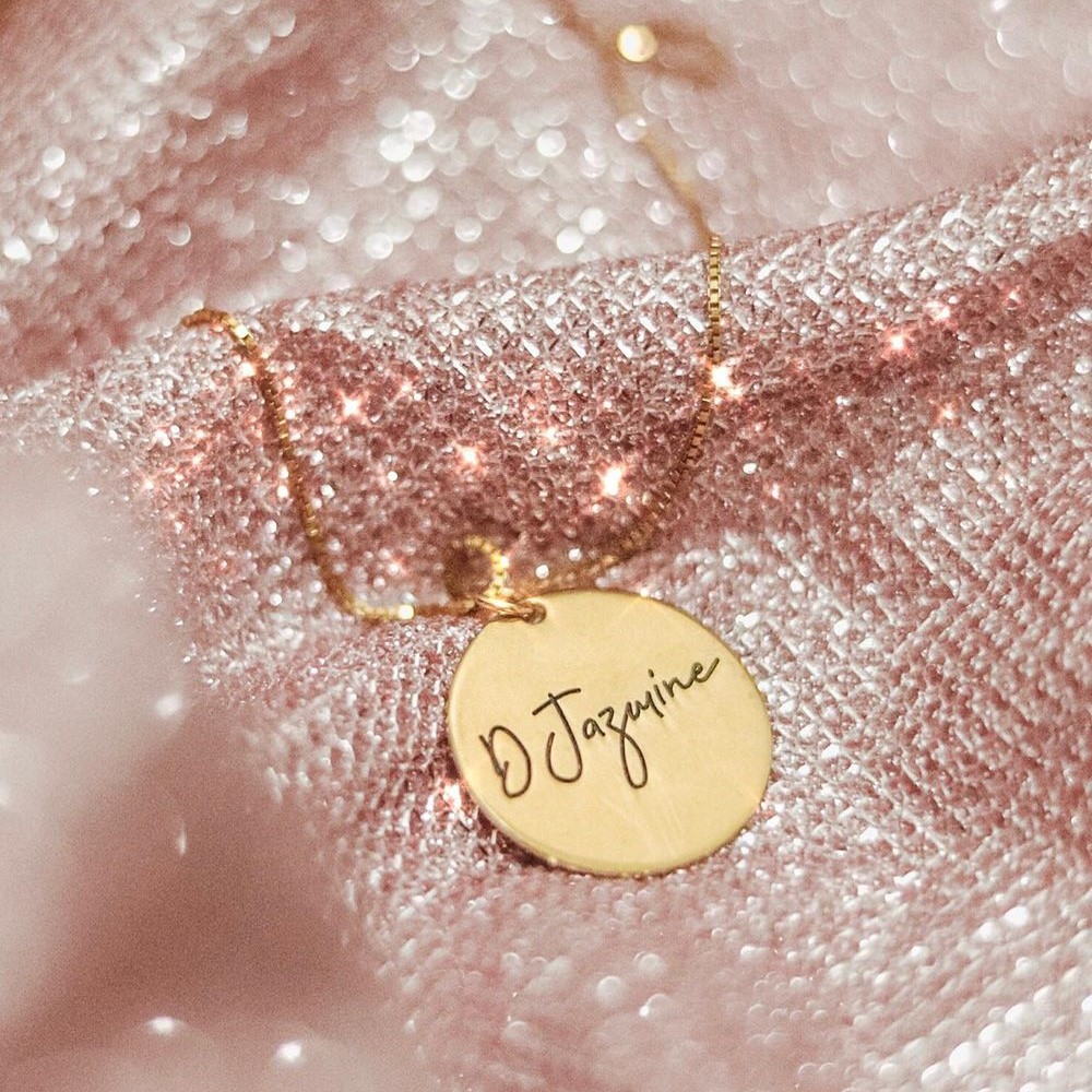 Circle Signature Necklace