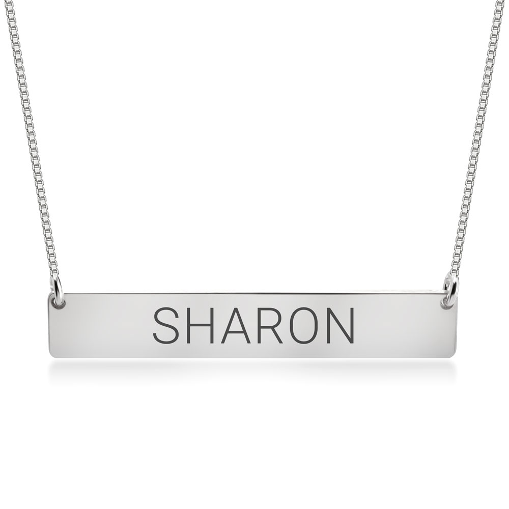 Personalised Bar Necklace