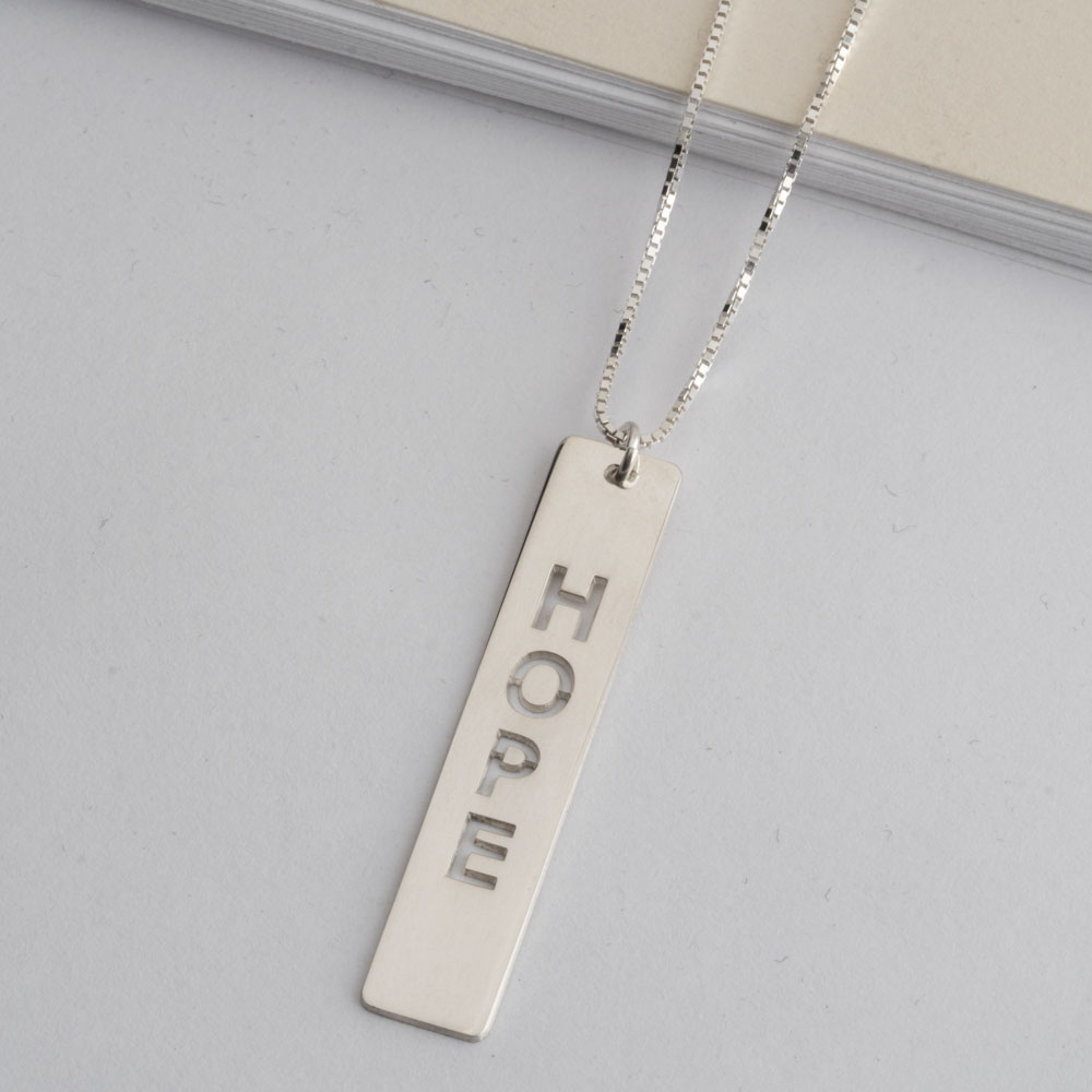 Bar Pendant Necklace