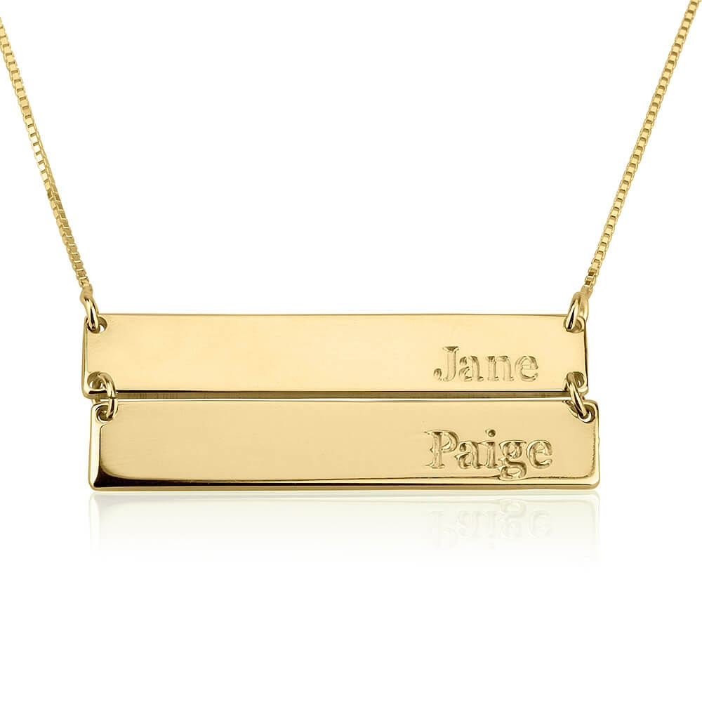 Double Bar Necklace