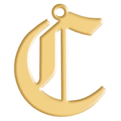 C Initial Pendant