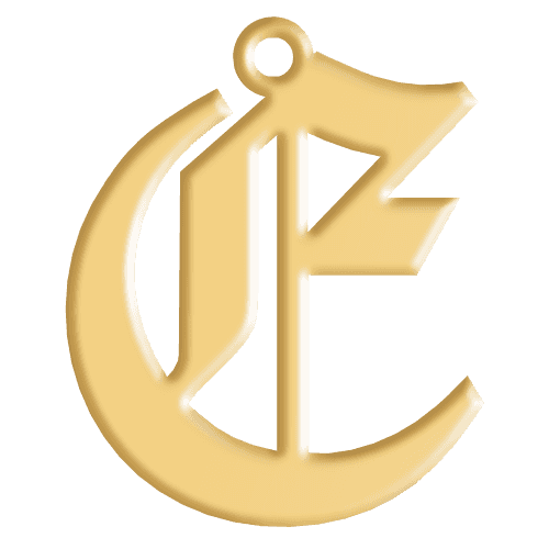 E Initial Pendant