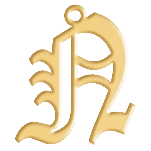 N Initial Pendant
