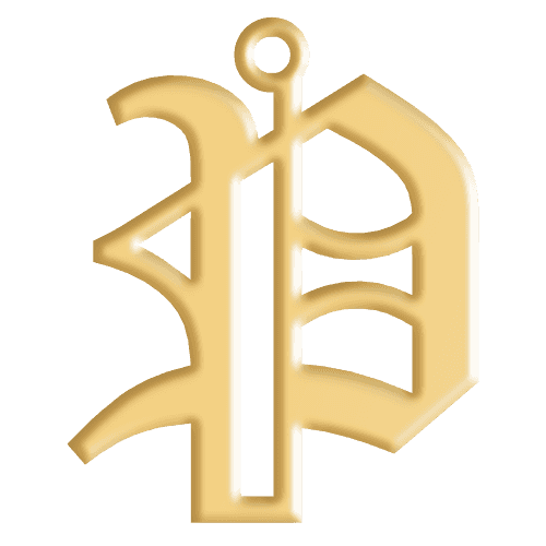 P Initial Pendant