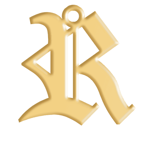 R Initial Pendant