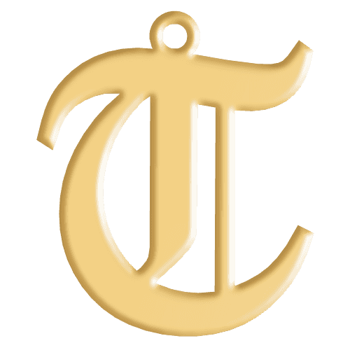 T Initial Pendant