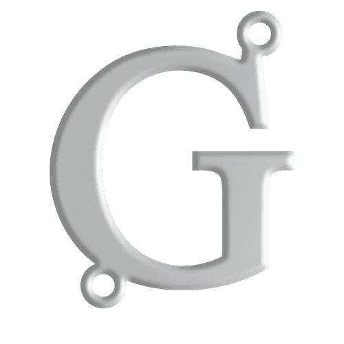 G Initial Pendant