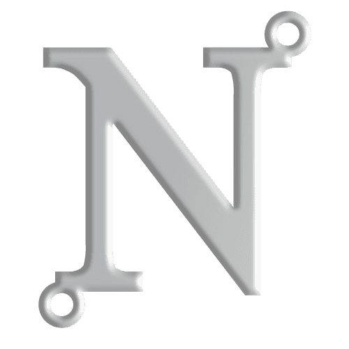 N Initial Pendant