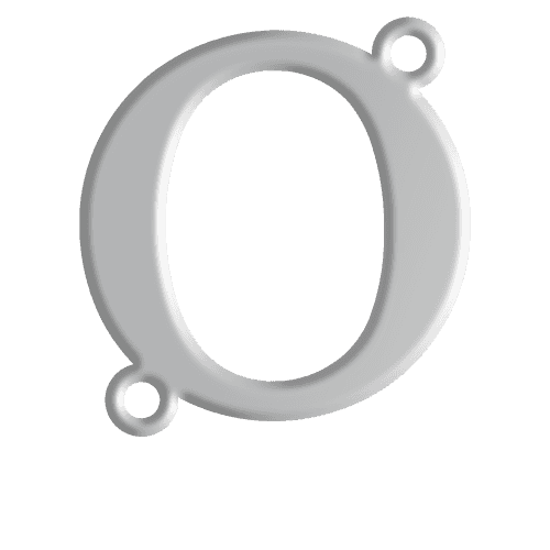 O Initial Pendant