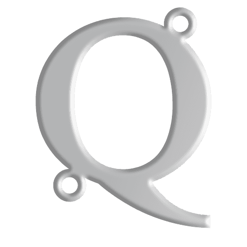 Q Initial Pendant