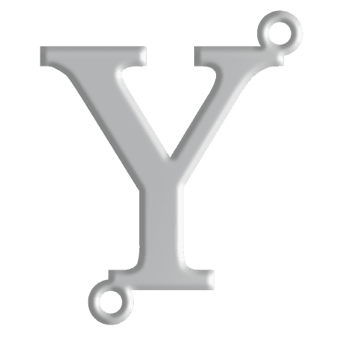 Y Initial Pendant