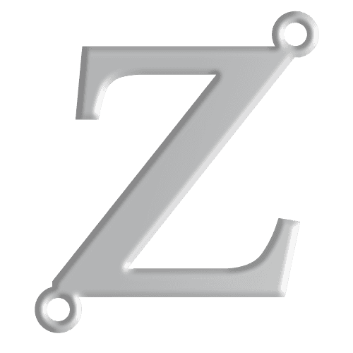 Z Initial Pendant