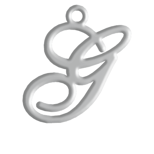 G Initial Pendant
