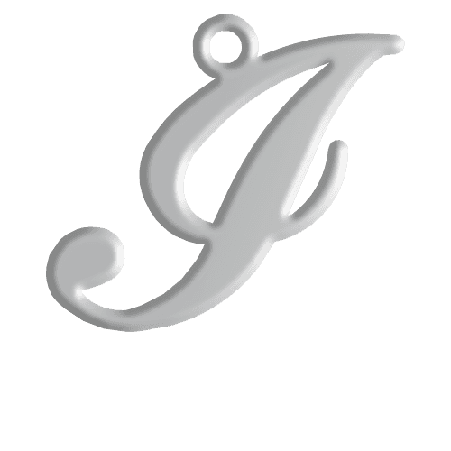 I Initial Pendant