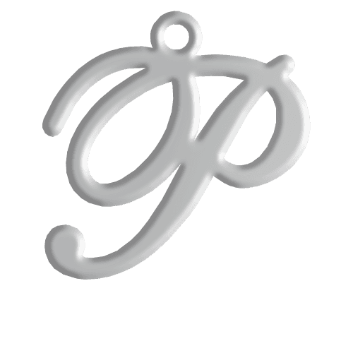 P Initial Pendant