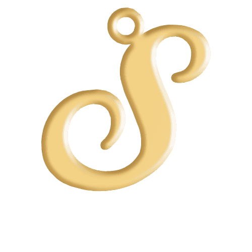S Initial Pendant